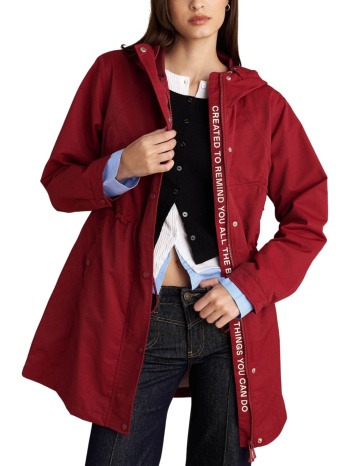 μπουφάν attrattivo άνορακ με κουκούλα 9922943-cherry