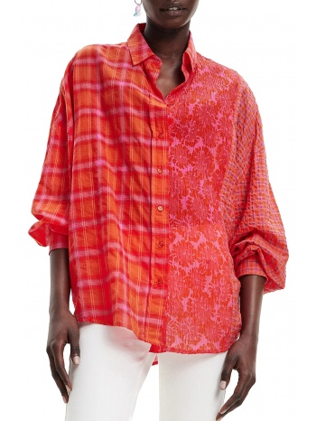 πουκάμισο μακρυμάνικο desigual ely 23swcw02-7002 σε προσφορά