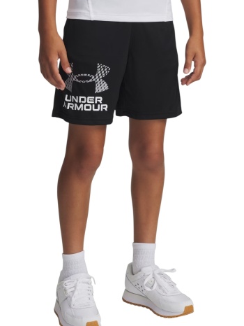 σορτς under armour tech logo shorts 1383333-001 αγόρι