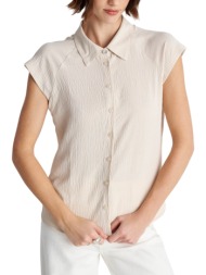 πουκάμισο κοντομάνικο ale αμάνικο 82276211-butter γυναικείο