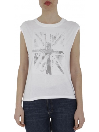 μπλούζα αμάνικη pepe jeans daniela pl502116-800 σε προσφορά