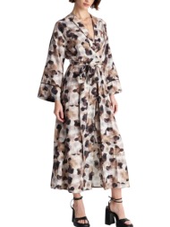 φόρεμα ale μίντι abstract print 8922887-multicolor γυναικείο