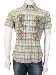 πουκάμισο κοντομάνικο clink jeans london 005153
