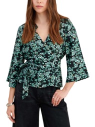 top attrattivo κρουαζέ φλοράλ 9923015-multicolor γυναικείο