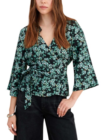 top attrattivo κρουαζέ φλοράλ 9923015-multicolor γυναικείο