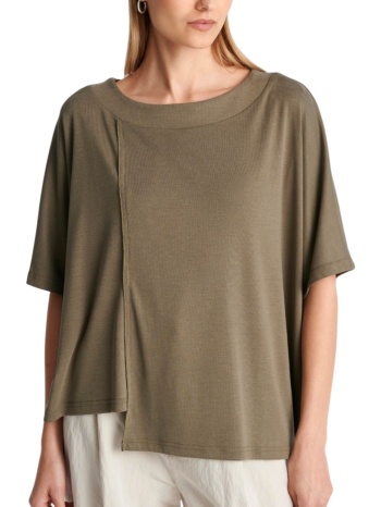 μπλούζα κοντομάνικη ale ασύμμετρη με κοντό μανίκι