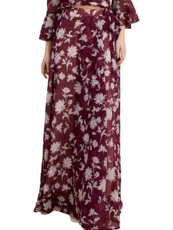 φούστα attrattivo μάξι φλοράλ 9923165-cherry γυναικείο