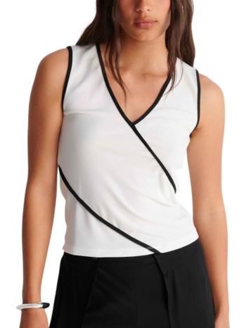 top ale αμάνικο 82887464-white γυναικείο