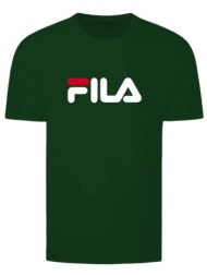 μπλούζα κοντομάνικη fila με τύπωμα στο στήθος apcdms25002-posygrn ανδρικό