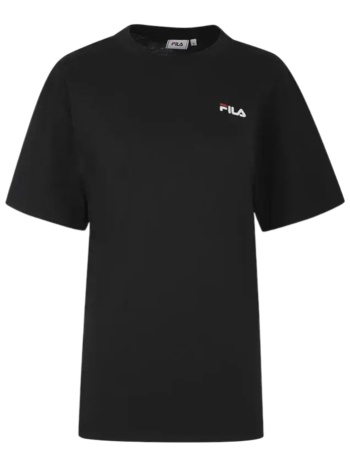 μπλούζα κοντομάνικη fila with small logo apunws26033-black