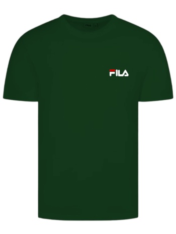 μπλούζα κοντομάνικη fila small logo apcdms25003-posygrn