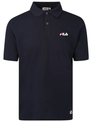 μπλούζα polo fila pique apcdms25004-blackiris ανδρικό