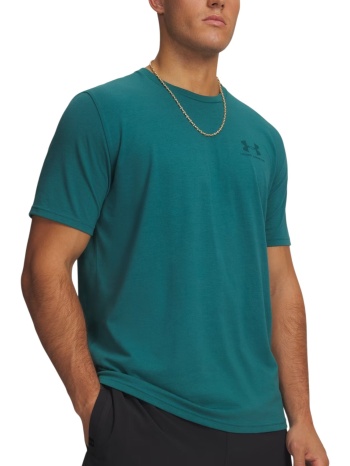 μπλούζα κοντομάνικη under armour sportstyle leftchest
