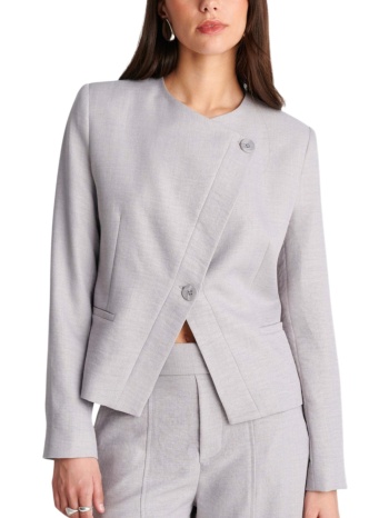 σακάκι ale μονόχρωμο 81014617-grey γυναικείο