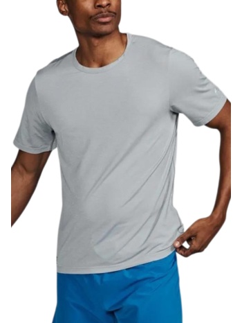 μπλούζα κοντομάνικη saucony stopwatch sam800377-lgh ανδρικό