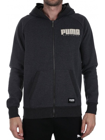 ζακέτα puma athletics full zip fleece hoodie 580151-07