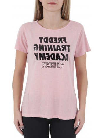 μπλούζα κοντομάνικη freddy printed f8wtrt3m-p93q σε προσφορά
