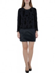 φόρεμα jijil με γούνα j0797