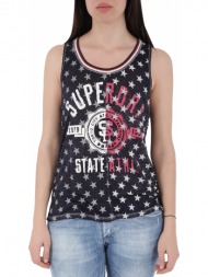 μπλούζα αμάνικη superdry print mash g60kx043-98t