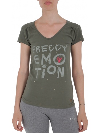 μπλούζα κοντομάνικη freddy 35255-v74 σε προσφορά