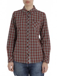 πουκάμισο μακρυμάνικο oxbow carrea c2doutaya-red