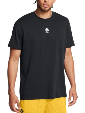 μπλούζα κοντομάνικη under armour curry heavyweight logo σε προσφορά