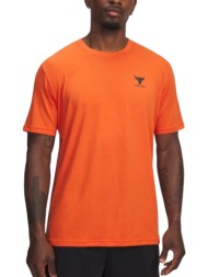 μπλούζα κοντομάνικη under armour pjt rck simple branded ss 1387797-844 ανδρικό