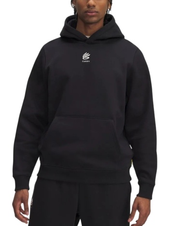 μπλούζα μακρυμάνικη under armour curry splash hoodie σε προσφορά