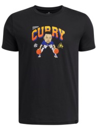 μπλούζα κοντομάνικη under armour curry yth animated tee 6011260-001 αγόρι