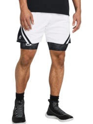 σορτς under armour curry mesh short 4 1384470-100 ανδρικό