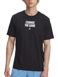 μπλούζα κοντομάνικη under armour curry playable 1 6007304-001 ανδρικό