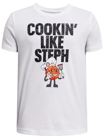 μπλούζα κοντομάνικη under armour curry chef 1383856-100 σε προσφορά