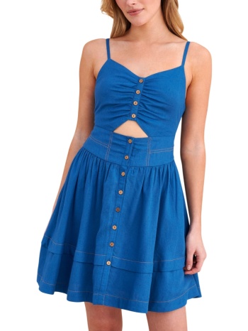 φόρεμα attrattivo mini με cut out 9923331-blue sky γυναικείο