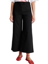 παντελόνι υφασμάτινο ale cropped 8923055-black γυναικείο