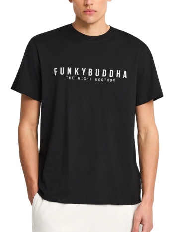 μπλούζα κοντομάνικη funky buddha με τύπωμα