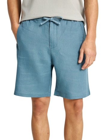 βερμούδα funky buddha λινή chino fbm013-009-03-indigo
