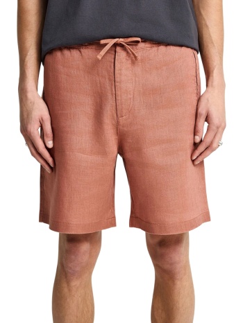 βερμούδα funky buddha λινή chino fbm013-009-03-copper brown