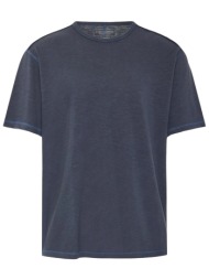 μπλούζα κοντομάνικη funky buddha relaxed t-shirt fbm013-309-04-dk grey ανδρικό