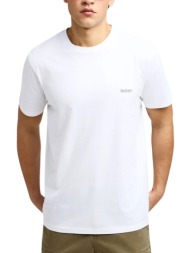 μπλούζα κοντομάνικη funky buddha μονόχρωμη fbm013-001-04-white ανδρικό