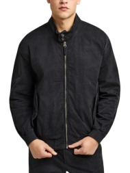 μπουφάν funky buddha casual τζάκετ από βαμβάκι fbm013-004-01-anthracite ανδρικό