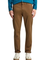 παντελόνι υφασμάτινο funky buddha chino fbm013-001-02-wood ανδρικό
