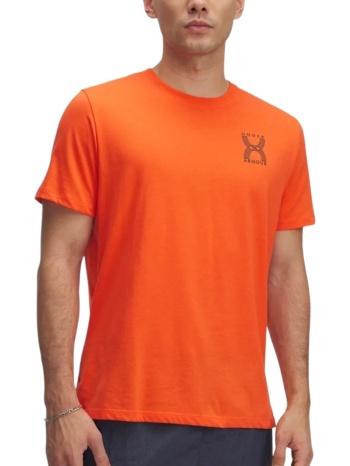 μπλούζα κοντομάνικη under armour run 96 1389823-847 ανδρικό σε προσφορά