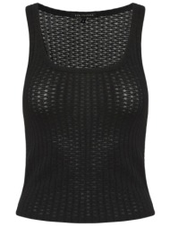 top funky buddha ribtanktop fbl013-110-17-black γυναικείο