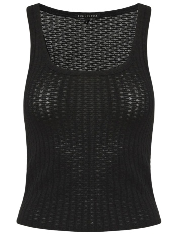 top funky buddha ribtanktop fbl013-110-17-black γυναικείο
