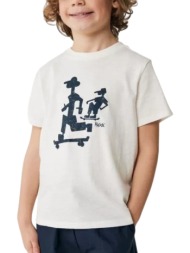 μπλούζα κοντομάνικη mexx with artwork mf007803841b-off white αγόρι