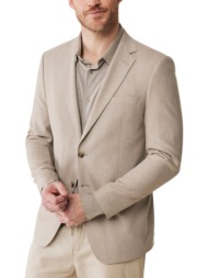 σακάκι mexx premium tailored blazer mf006001451m-greyish sand ανδρικό