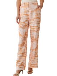 παντελόνι υφασμάτινο mexx allover print desert pants mf007004351w-golden sand γυναικείο