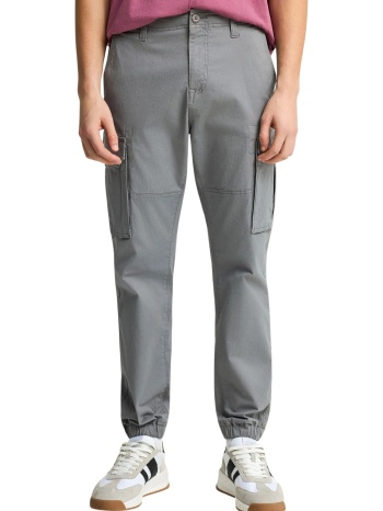 παντελόνι υφασμάτινο funky buddha cargo με cuffed τελείωμα