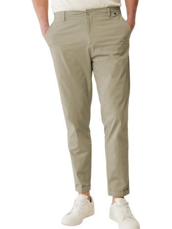 παντελόνι υφασμάτινο mexx with cuff mf007003351m-taupe σε προσφορά