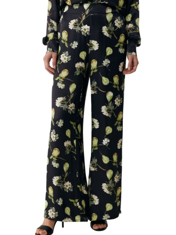 παντελόνι υφασμάτινο mexx printed wide leg σε προσφορά